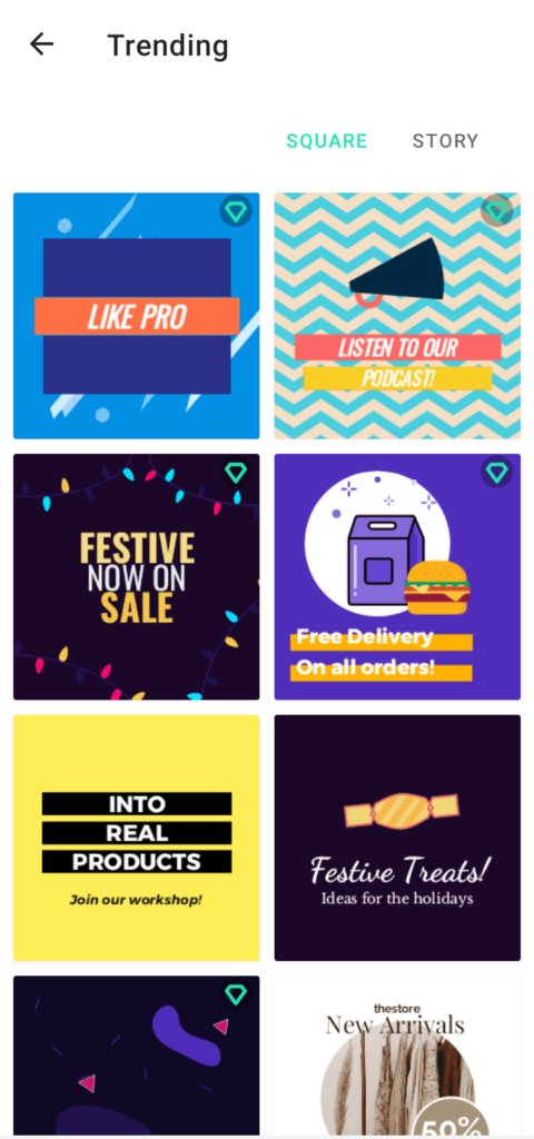 engaging animated text and video templates for smartphones and other ratios