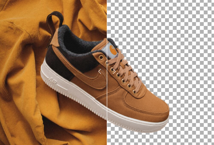 Background removal with AI